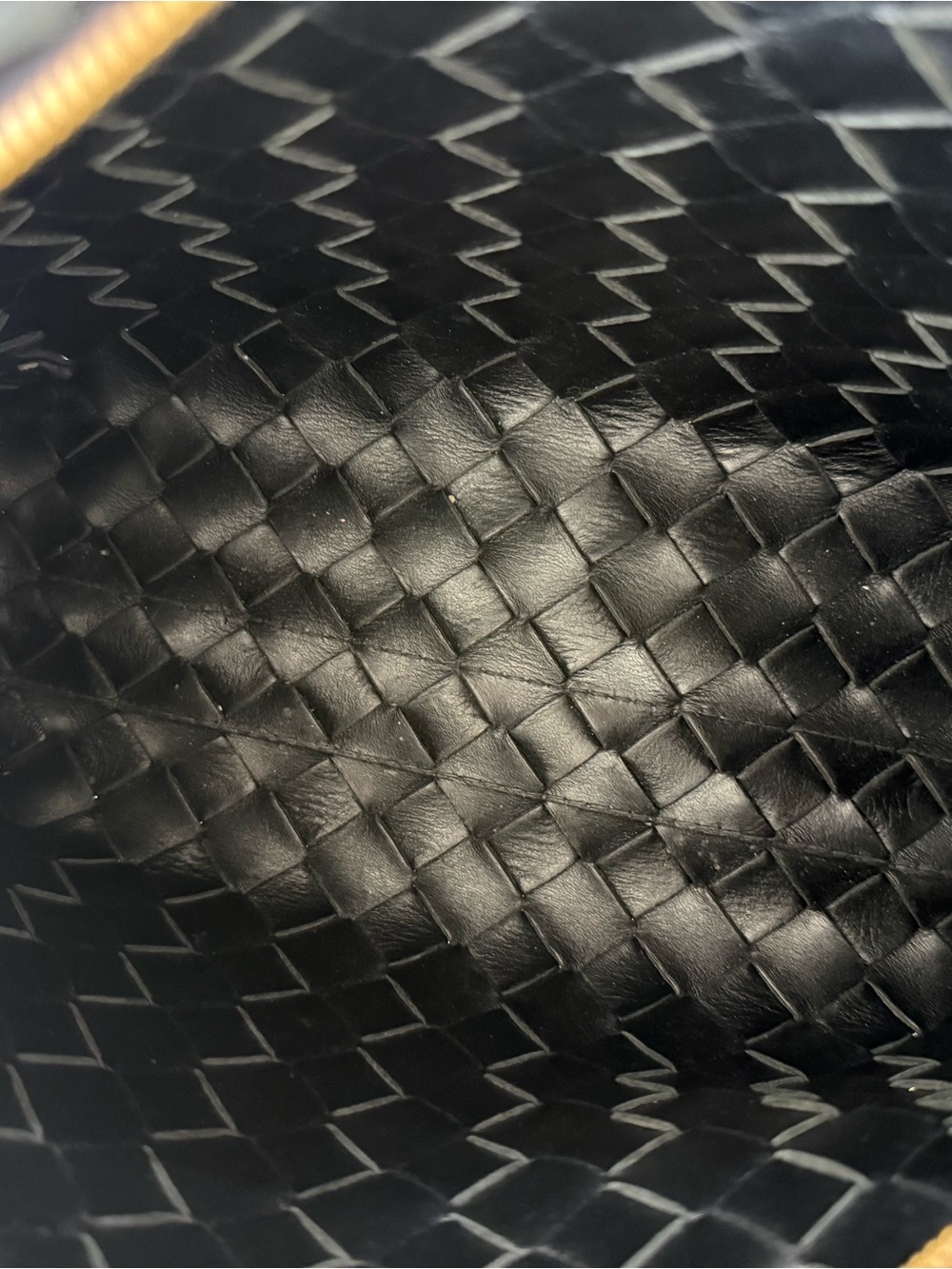 Bottega Veneta Woven Black Crossbody Bag - Picture 10 of 10